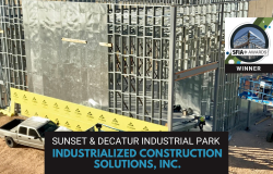 Industrialized Construction Solutions Wins SFIA Sustainable Project Award for Las Vegas Industrial Park
